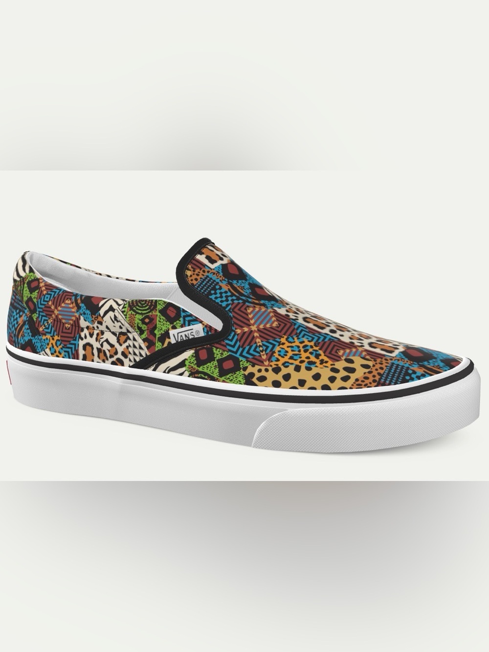Vans women’s Slip-On Sneakers - Custom new never worn size W8